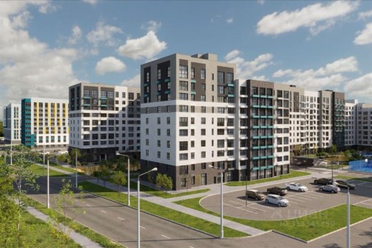 2-к квартира, 1/10 эт., 60м²