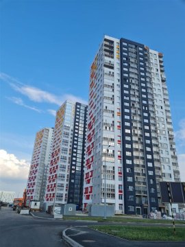 2-к квартира, 19/25 эт., 35м²