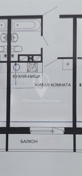 Студия, 2/16 эт., 28м²
